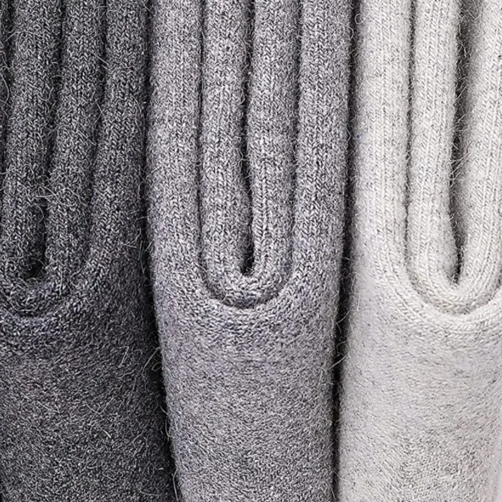 Neutral Merino Wool Blend Socks
